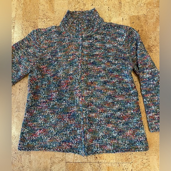 River Rainbow Knit Cardigan/Sweater Full zip. Size XL - Picture 8 of 15